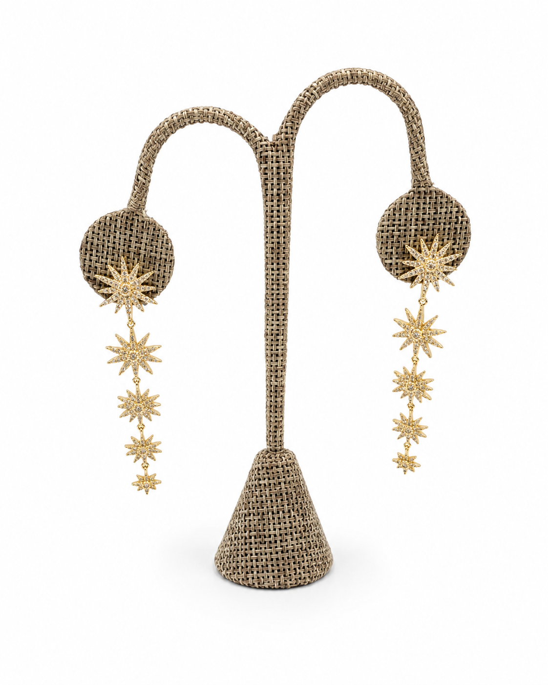 Gold Star Earrings