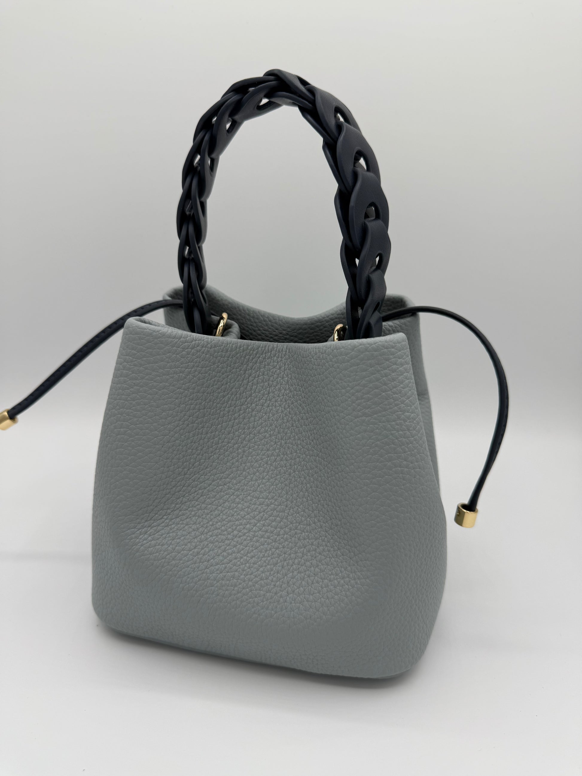 Blue small Bucket bag
